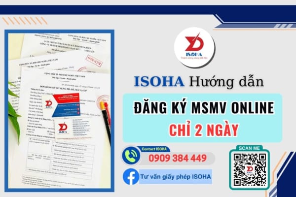 Đăng ký MÃ SỐ MÃ VẠCH ONLINE chỉ 2 NGÀY