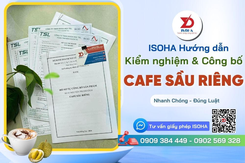 Công bố chất lượng CAFE SẦU RIÊNG: Thủ tục bắt buộc