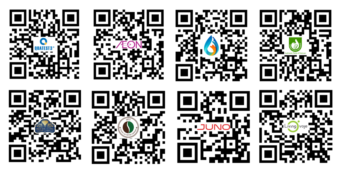 Một số khách hàng tạo mã QR Code vĩnh viễn tại ISOHA