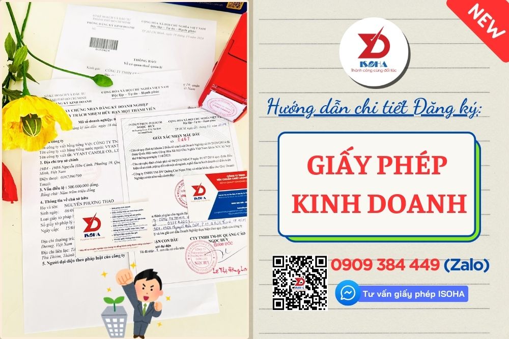 Đăng ký Giấy phép kinh doanh - Hướng dẫn chi tiết