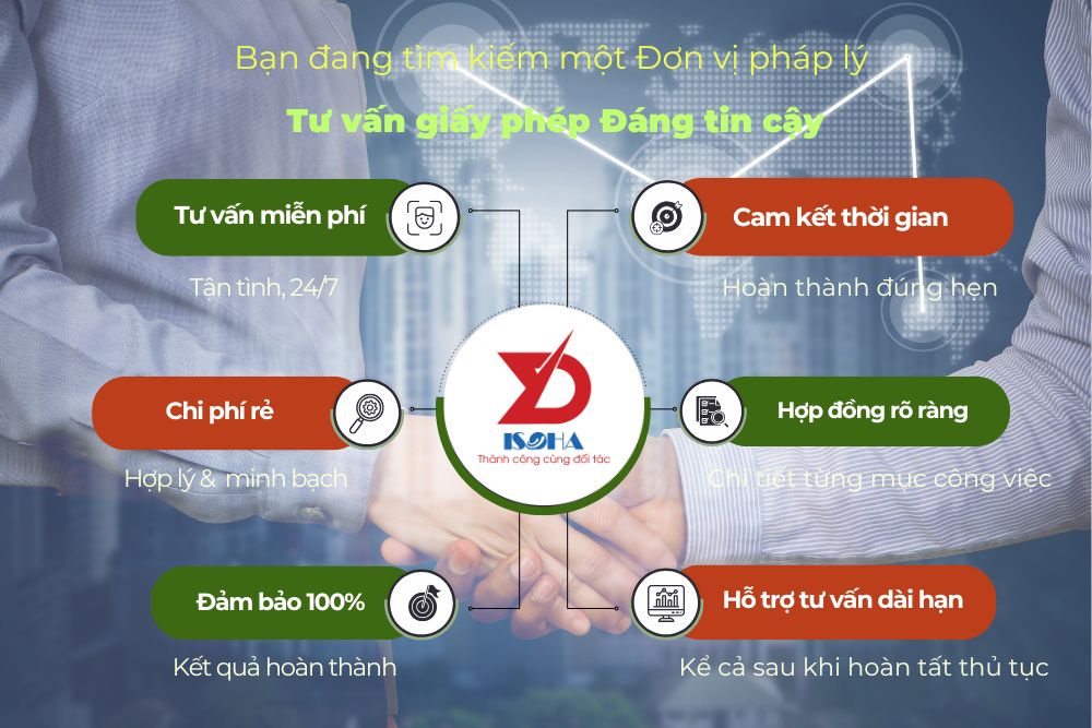 dịch vụ đăng ký giấy phép kinh doanh ISOHA