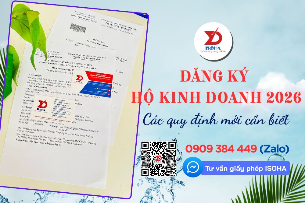 Quy định đăng ký hộ kinh doanh 2026